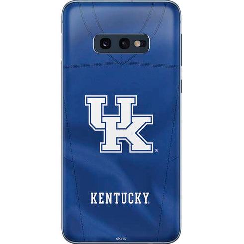 University of Kentucky Blue Jersey Galaxy S10e Skin