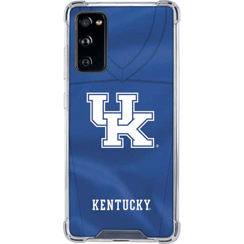 University of Kentucky Blue Jersey Galaxy S20 FE Clear Case