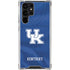 University of Kentucky Blue Jersey Galaxy S22 Ultra Clear Case