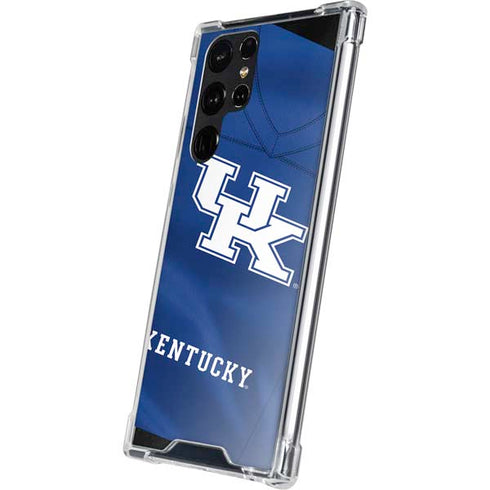 University of Kentucky Blue Jersey Galaxy S22 Ultra Clear Case