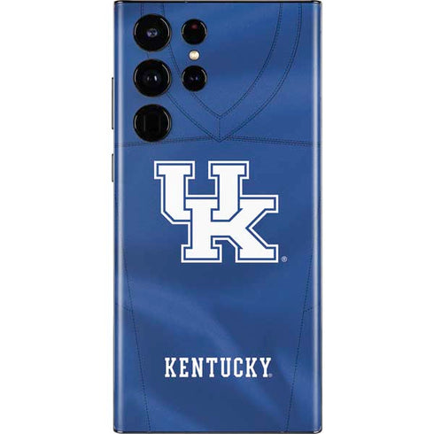 University of Kentucky Blue Jersey Galaxy S22 Ultra Skin