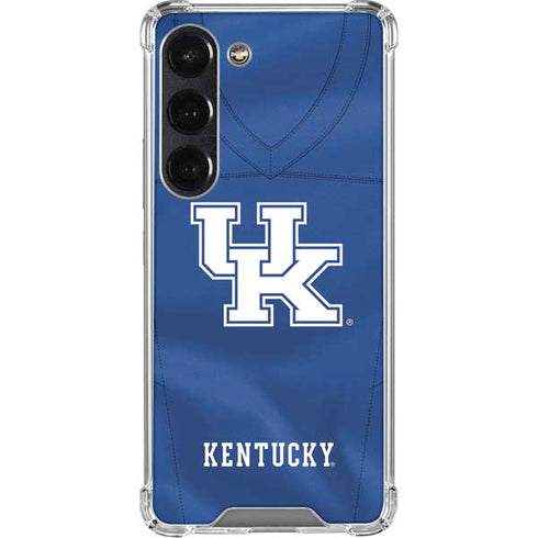 University of Kentucky Blue Jersey Galaxy S23 Clear Case