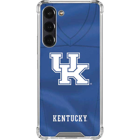 University of Kentucky Blue Jersey Galaxy S23 Plus Clear Case