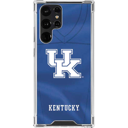 University of Kentucky Blue Jersey Galaxy S23 Ultra Clear Case