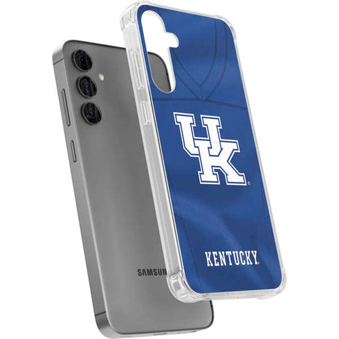 University of Kentucky Blue Jersey Galaxy S24 Plus Clear Case
