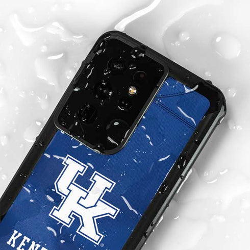 University of Kentucky Blue Jersey Galaxy S24 Ultra Waterproof Case