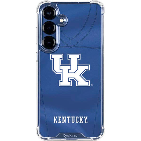 University of Kentucky Blue Jersey Galaxy S25 FE Clear Case