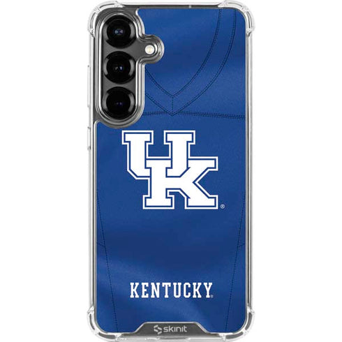 University of Kentucky Blue Jersey Galaxy S26 Plus Clear Case
