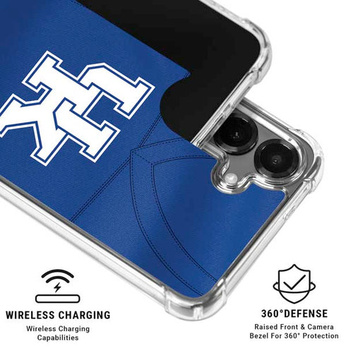 University of Kentucky Blue Jersey Galaxy S26 Plus Clear Case