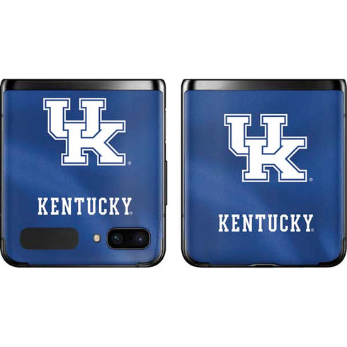University of Kentucky Blue Jersey Galaxy Z Flip Skin