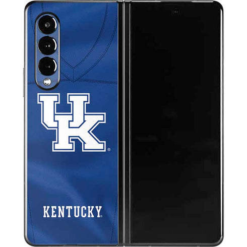 University of Kentucky Blue Jersey Galaxy Z Fold3 5G Skin