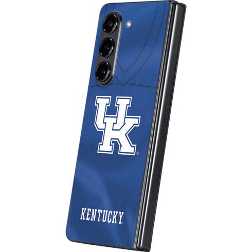 University of Kentucky Blue Jersey Galaxy Z Fold5 5G Skin