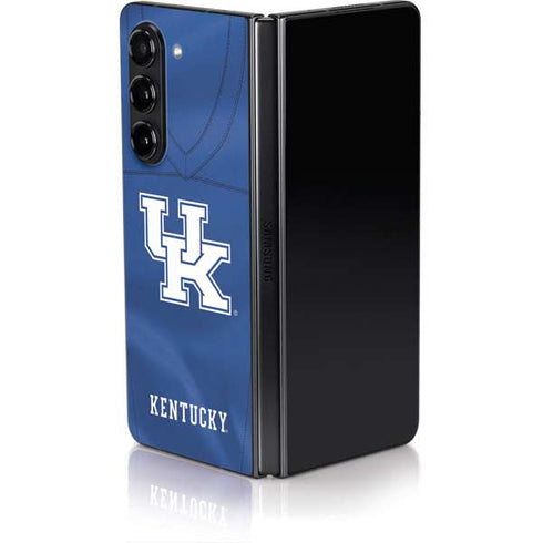 University of Kentucky Blue Jersey Galaxy Z Fold5 5G Skin