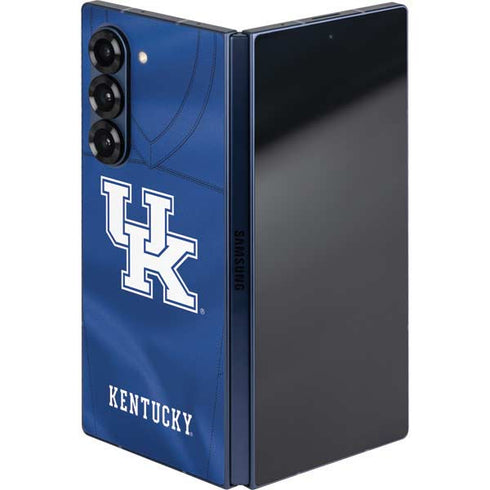 University of Kentucky Blue Jersey Galaxy Z Fold6 Skin