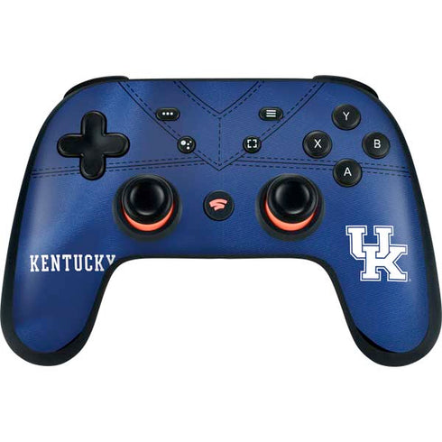 University of Kentucky Blue Jersey Google Stadia Controller Skin
