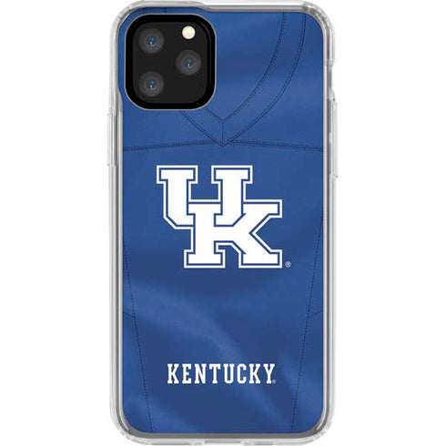 University of Kentucky Blue Jersey iPhone 11 Pro Clear Case