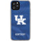 University of Kentucky Blue Jersey iPhone 11 Pro Clear Case