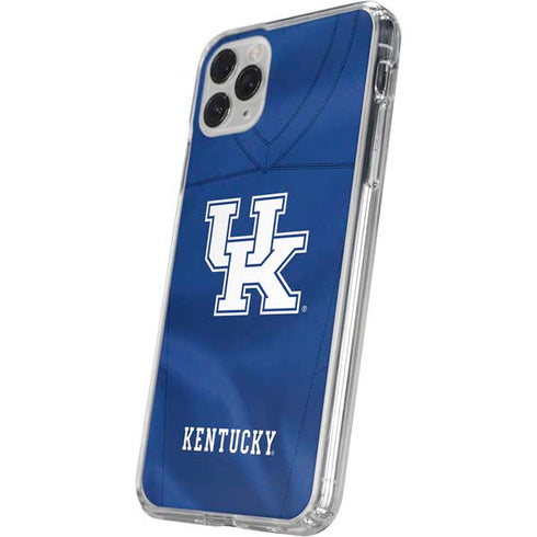 University of Kentucky Blue Jersey iPhone 11 Pro Clear Case