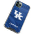 University of Kentucky Blue Jersey iPhone 11 Pro Max Clear Case