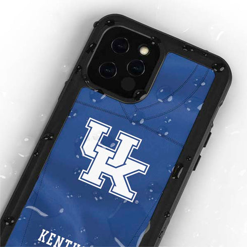 University of Kentucky Blue Jersey iPhone 12 Pro Waterproof Case