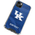 University of Kentucky Blue Jersey iPhone 13 Mini Clear Case