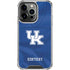 University of Kentucky Blue Jersey iPhone 14 Pro Clear Case