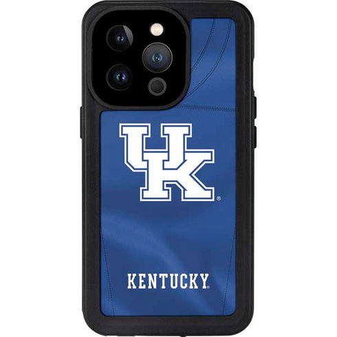 University of Kentucky Blue Jersey iPhone 14 Pro Waterproof Case