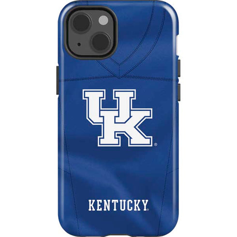 University of Kentucky Blue Jersey iPhone 15 Plus Impact Case