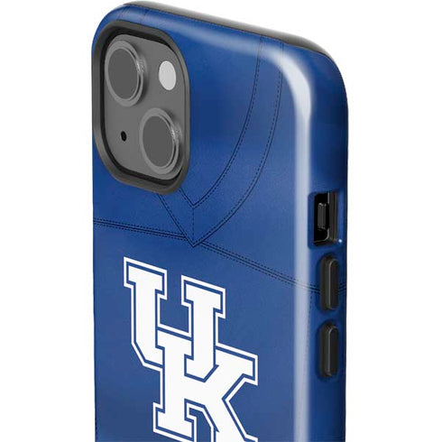University of Kentucky Blue Jersey iPhone 15 Plus Impact Case