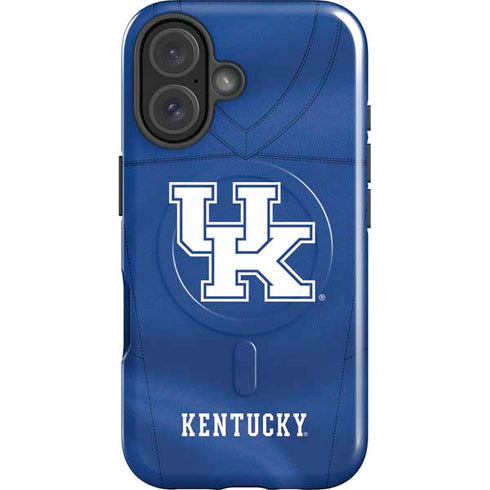 University of Kentucky Blue Jersey iPhone 16 Magsafe Impact Case