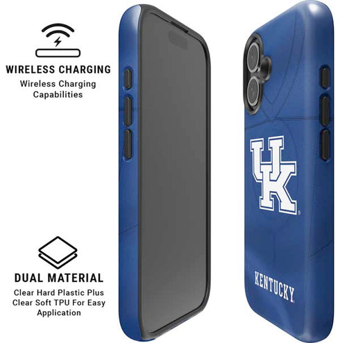 University of Kentucky Blue Jersey iPhone 16 Plus Magsafe Impact Case