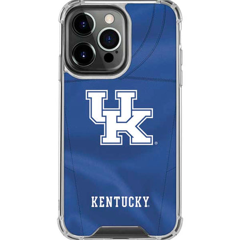 University of Kentucky Blue Jersey iPhone 16 Pro Max Clear Case