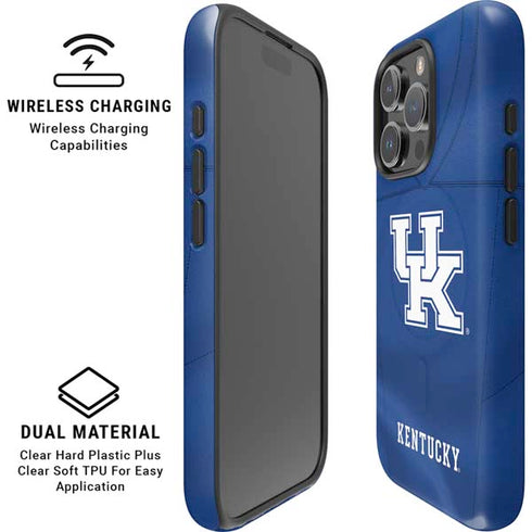 University of Kentucky Blue Jersey iPhone 16 Pro Max Magsafe Impact Case