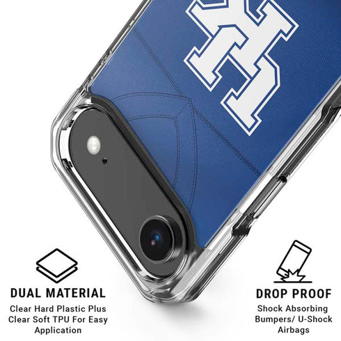 University of Kentucky Blue Jersey iPhone 17 Air Clear Case