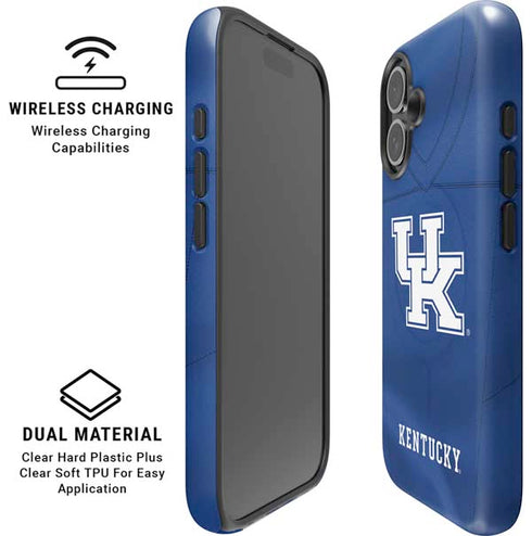 University of Kentucky Blue Jersey iPhone 17 Magsafe Impact Case