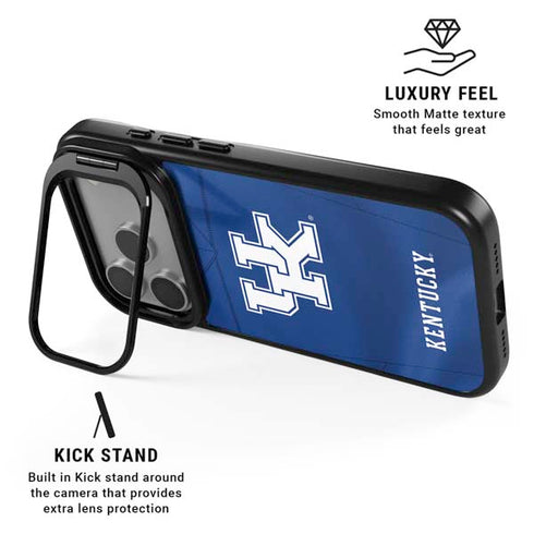 University of Kentucky Blue Jersey iPhone 17 Pro Max Kickstand Case
