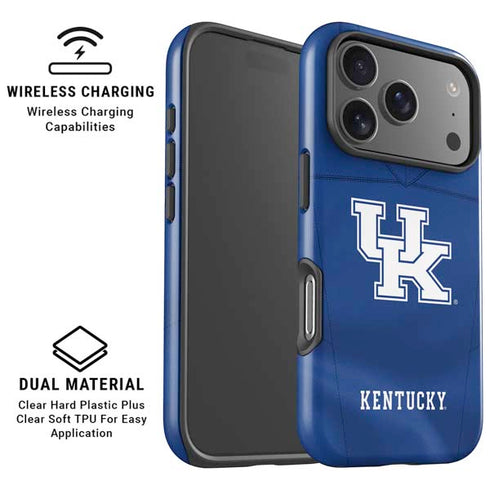 University of Kentucky Blue Jersey iPhone 17 Pro Max Magsafe Impact Case