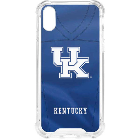 University of Kentucky Blue Jersey iPhone XS Clear Case