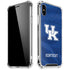 University of Kentucky Blue Jersey iPhone XS Max Clear Case