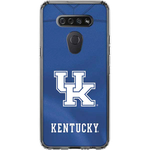 University of Kentucky Blue Jersey LG K51/Q51 Clear Case