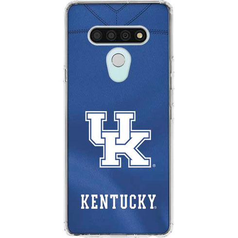University of Kentucky Blue Jersey LG Stylo 6 Clear Case