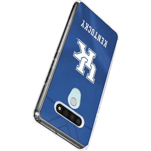 University of Kentucky Blue Jersey LG Stylo 6 Clear Case