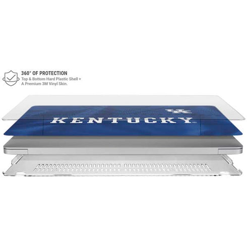 University of Kentucky Blue Jersey MacBook Air 15in (2023-2025) Case plus Skin