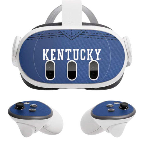 University of Kentucky Blue Jersey Meta Quest 3 Skin