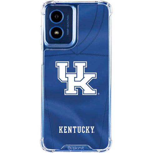 University of Kentucky Blue Jersey Moto G 5G (2024) Clear Case