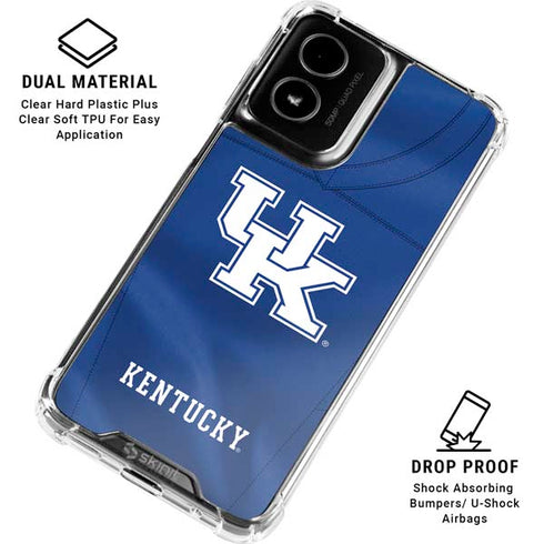 University of Kentucky Blue Jersey Moto G Power 5G (2024) Clear Case