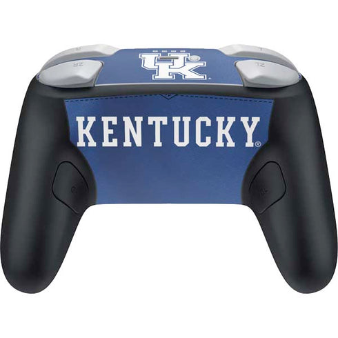 University of Kentucky Blue Jersey Nintendo Switch 2 (2025) Pro Controller Skin