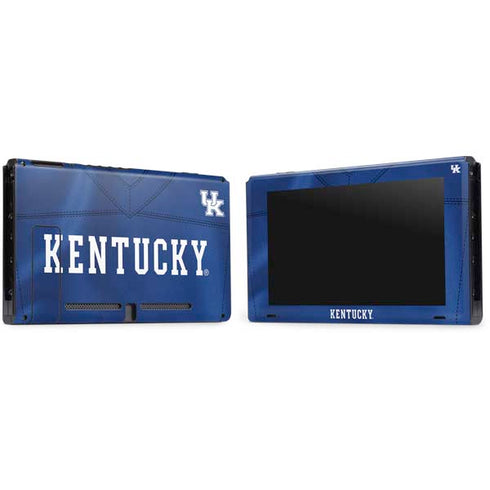University of Kentucky Blue Jersey Nintendo Switch Bundle Skin