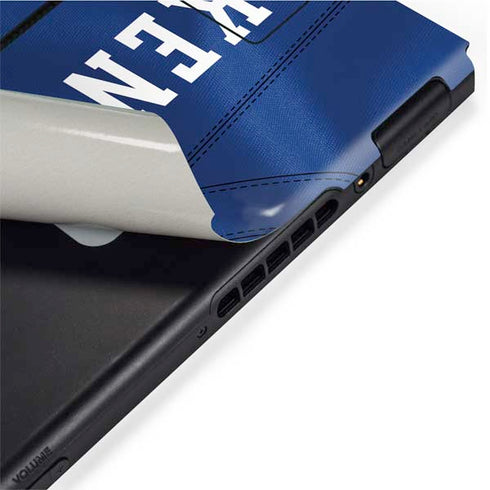 University of Kentucky Blue Jersey Nintendo Switch Bundle Skin