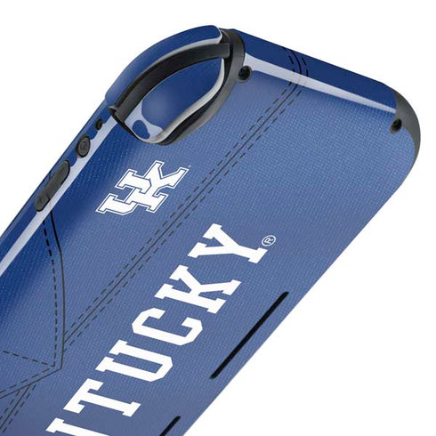 University of Kentucky Blue Jersey Nintendo Switch Lite Skin